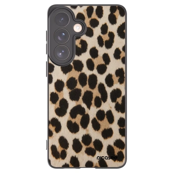 Picasee silikonový černý obal pro Samsung Galaxy S26+ - Brown Tiger