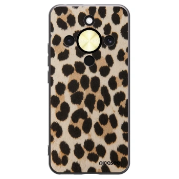 Picasee silikonový černý obal pro Honor Magic8 Lite 5G - Brown Tiger