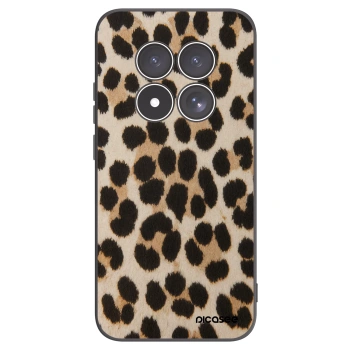 Picasee silikonový černý obal pro Xiaomi Redmi Note 15 Pro 5G - Brown Tiger