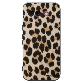 Picasee silikonový černý obal pro Google Pixel 10a - Brown Tiger