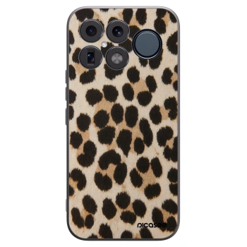 Picasee silikonový černý obal pro Xiaomi Poco F8 Ultra - Brown Tiger