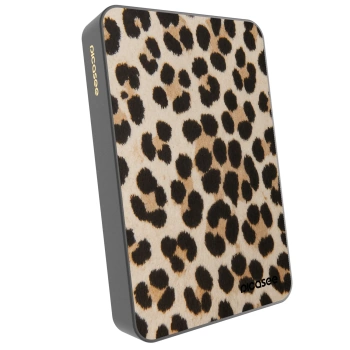 Picasee Powerbanka s MagSafe 10 000 mAh Šedá - Brown Tiger