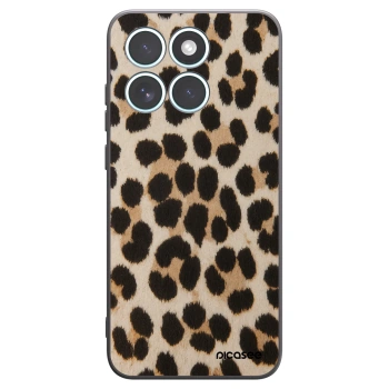 Picasee silikonový černý obal pro Motorola Edge 70 Fusion - Brown Tiger