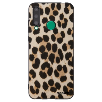 Picasee silikonový černý obal pro Honor 20 Lite - Brown Tiger