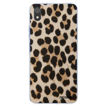 Picasee silikonový průhledný obal pro Xiaomi Redmi 7A - Brown Tiger