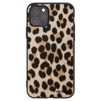 Picasee silikonový černý obal pro Apple iPhone 11 Pro - Brown Tiger