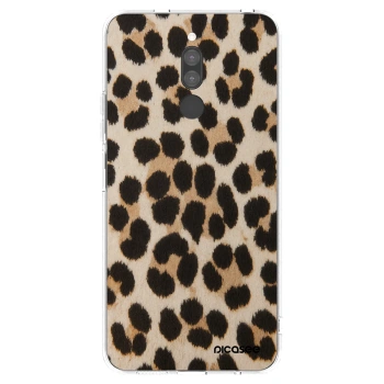 Picasee silikonový průhledný obal pro Xiaomi Redmi 8 - Brown Tiger