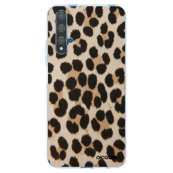 Picasee silikonový průhledný obal pro Huawei Nova 5T - Brown Tiger