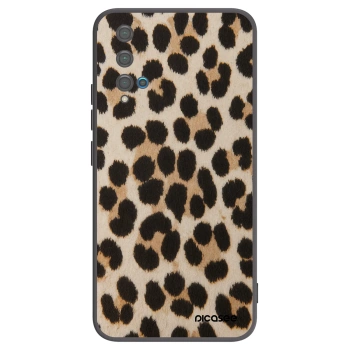 Picasee silikonový černý obal pro Huawei Nova 5T - Brown Tiger
