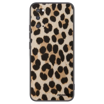 Picasee silikonový černý obal pro Samsung Galaxy S20 G980F - Brown Tiger