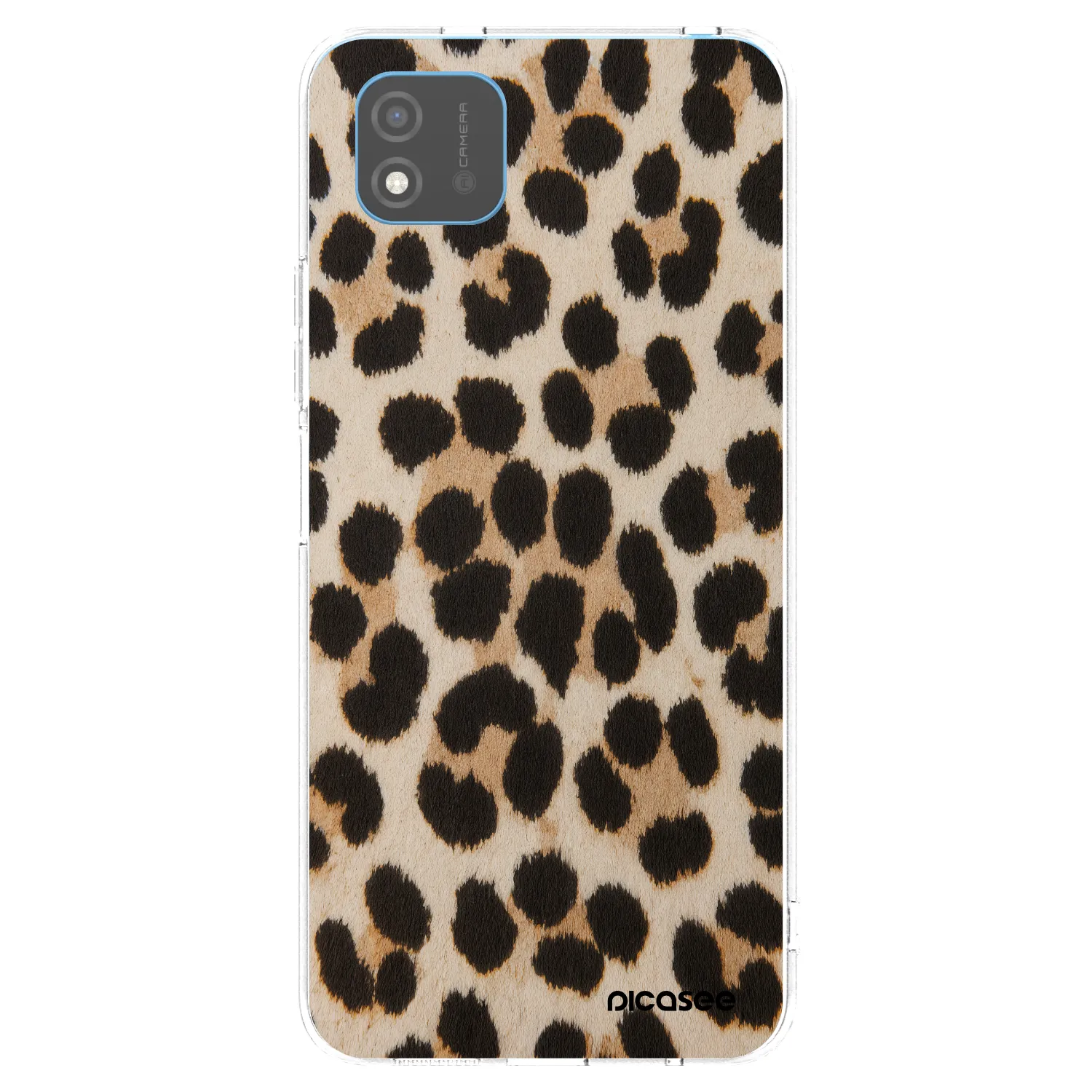 Picasee silikonový průhledný obal pro Realme C11 (2021) - Brown Tiger