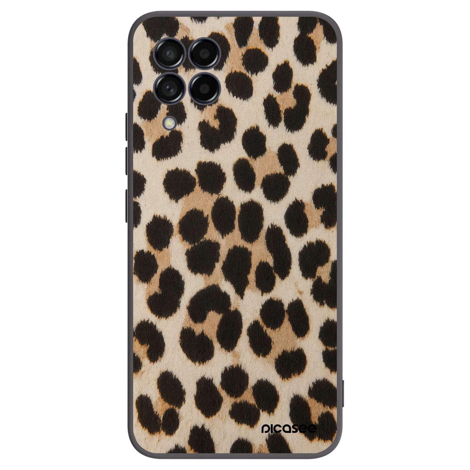 Picasee silikonový černý obal pro Samsung Galaxy M53 5G - Brown Tiger