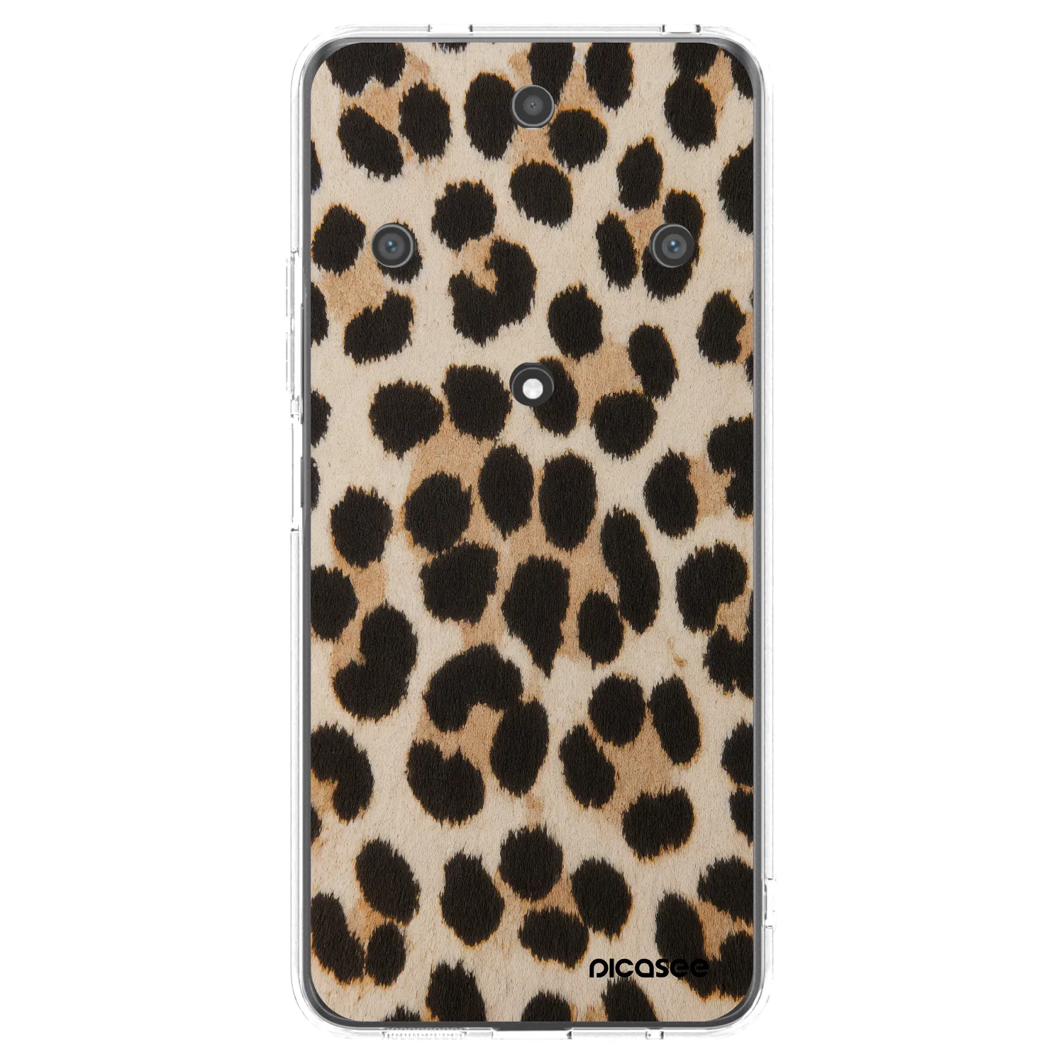 Picasee silikonový průhledný obal pro Honor Magic5 Lite 5G - Brown Tiger