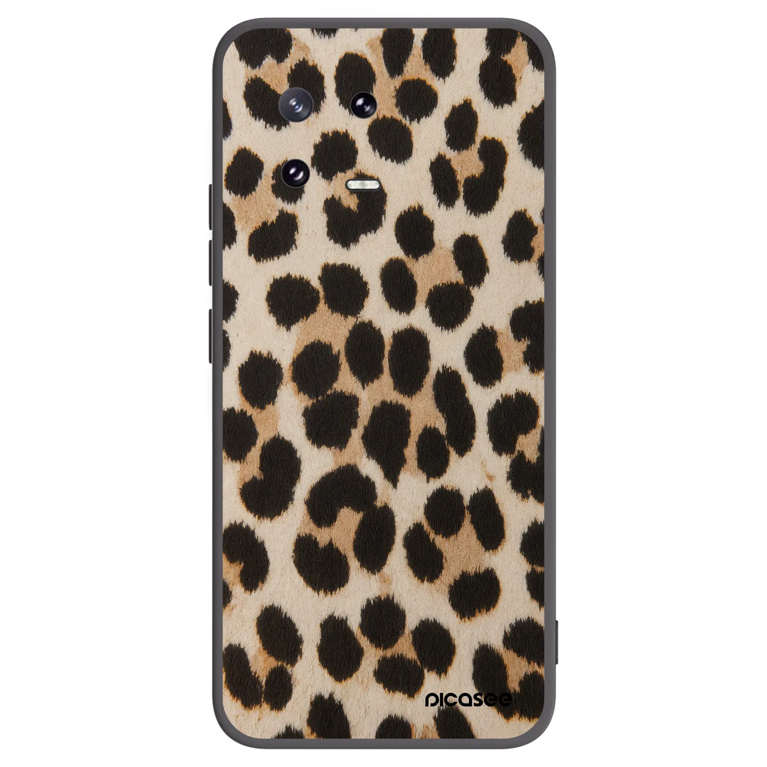 Picasee silikonový černý obal pro Xiaomi 13 Pro - Brown Tiger