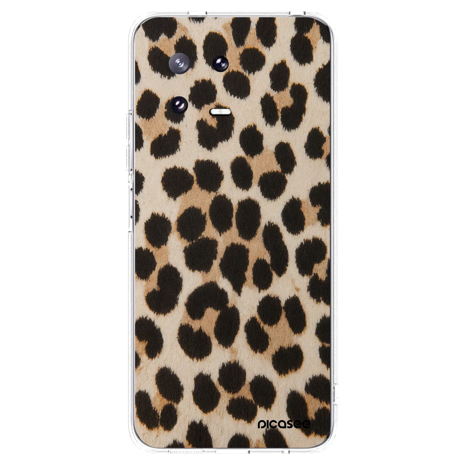 Picasee silikonový průhledný obal pro Xiaomi 13 Pro - Brown Tiger