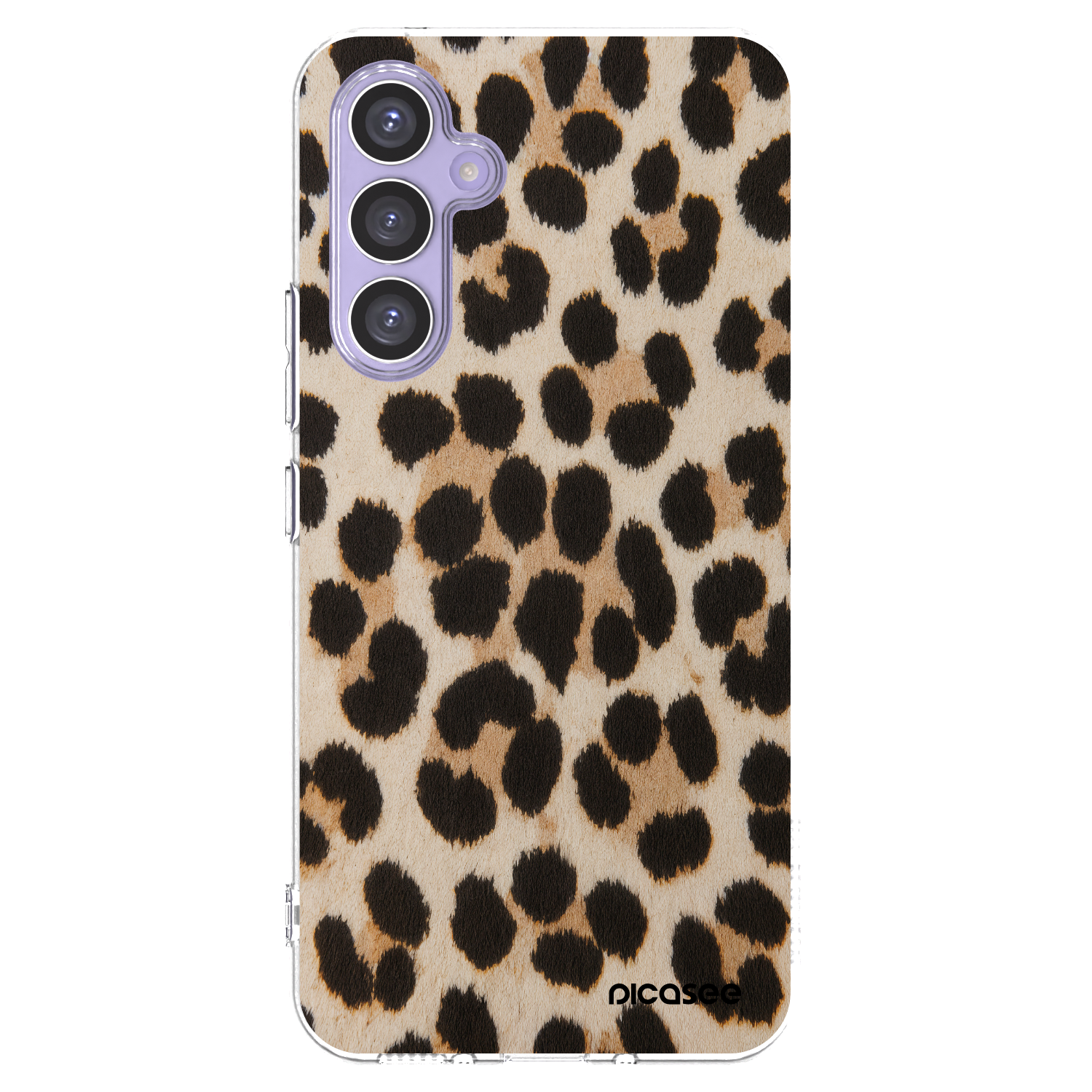 Picasee silikonový průhledný obal pro Samsung Galaxy A54 5G A546B - Brown Tiger