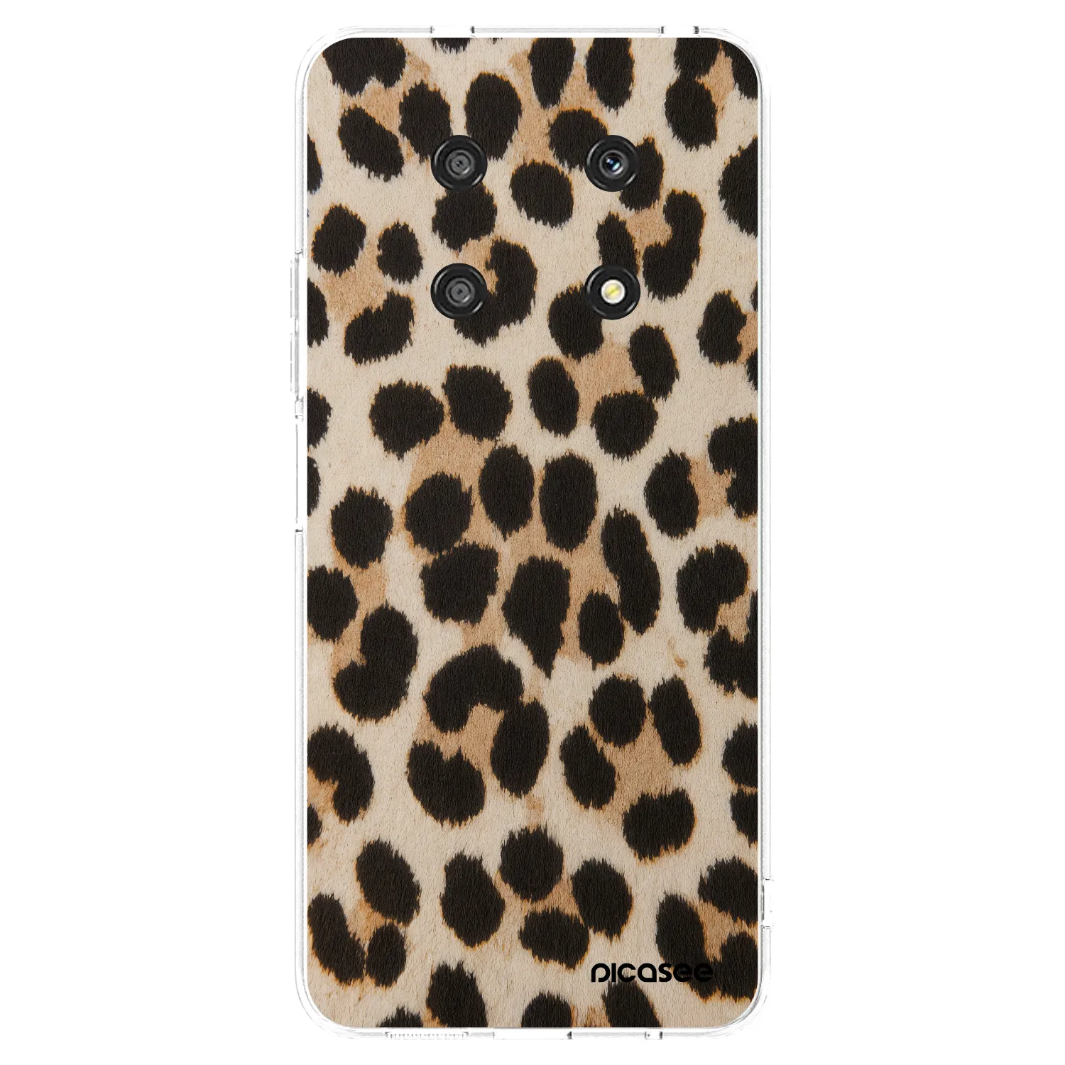 Picasee silikonový průhledný obal pro Honor Magic4 Lite 5G - Brown Tiger