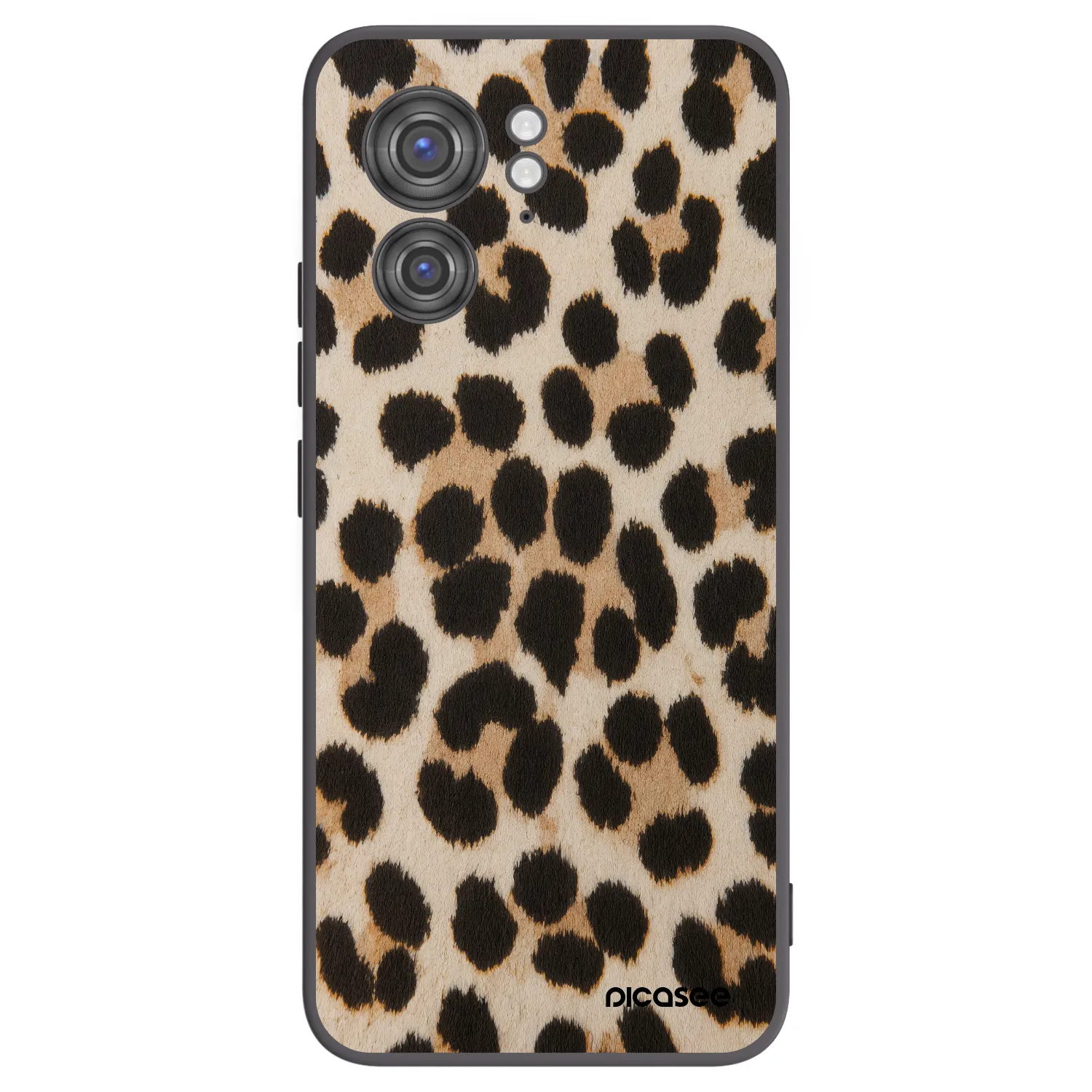 Picasee silikonový černý obal pro Motorola Edge 40 - Brown Tiger