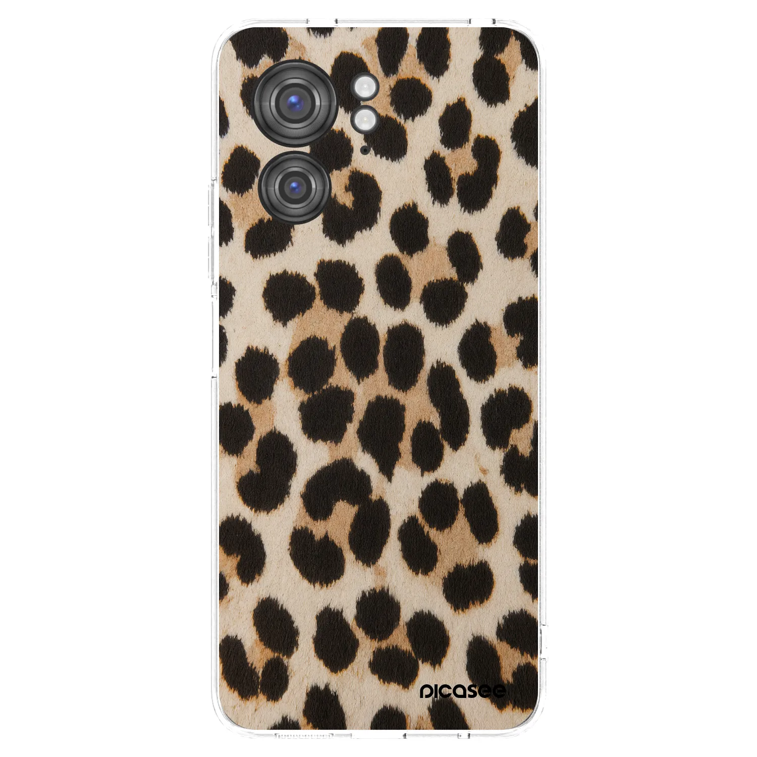 Picasee silikonový průhledný obal pro Motorola Edge 40 - Brown Tiger