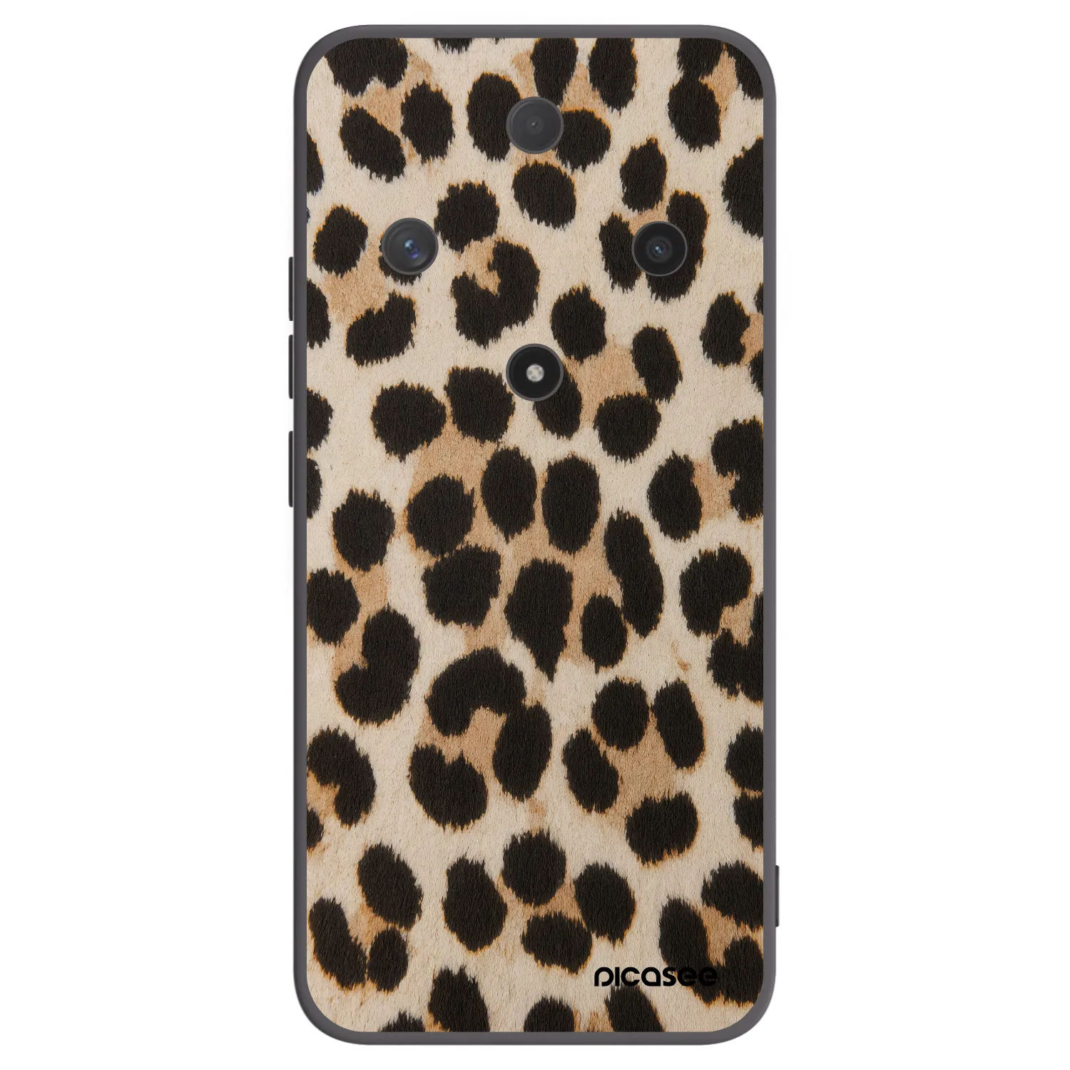 Picasee silikonový černý obal pro Honor Magic6 Lite 5G - Brown Tiger