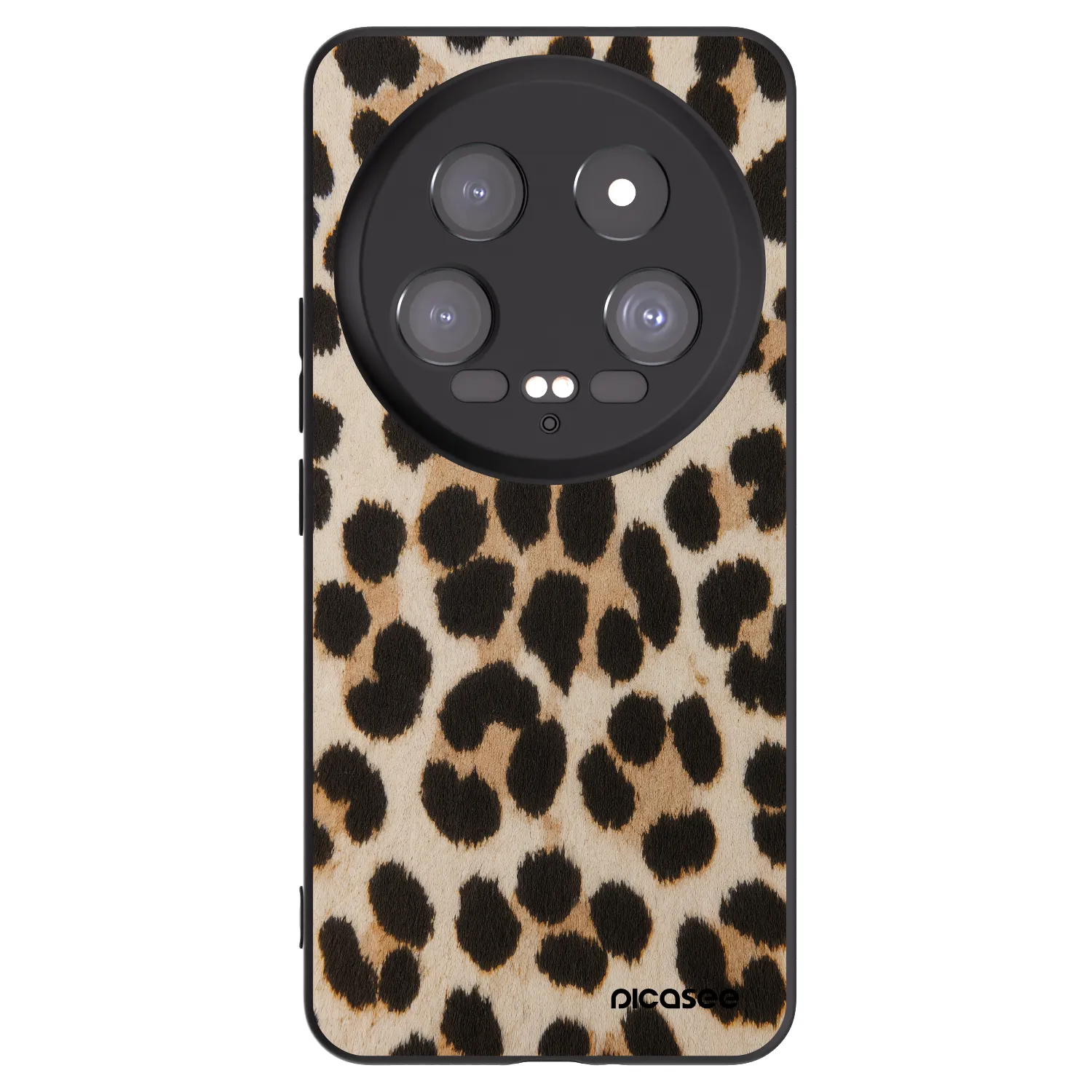 Picasee silikonový černý obal pro Xiaomi 14 Ultra - Brown Tiger