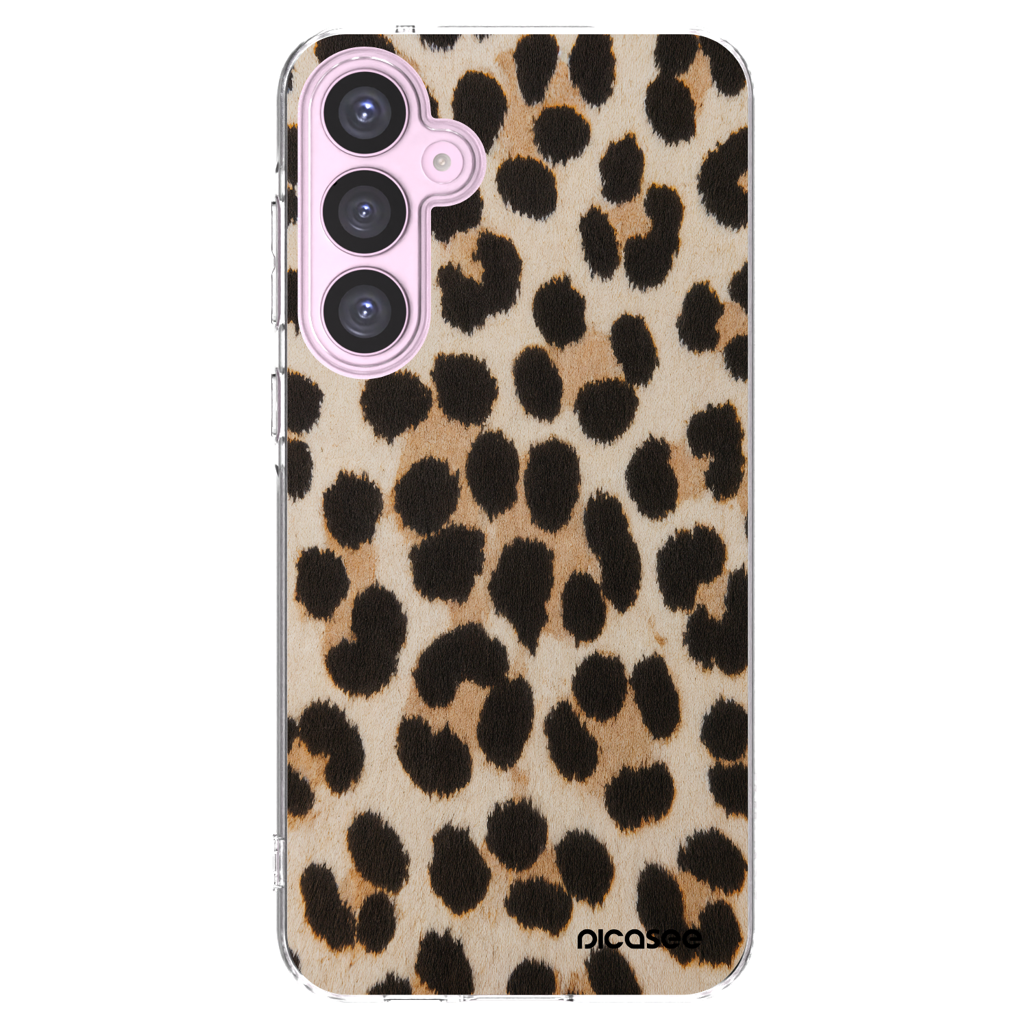 Picasee silikonový průhledný obal pro Samsung Galaxy A55 5G A556B - Brown Tiger