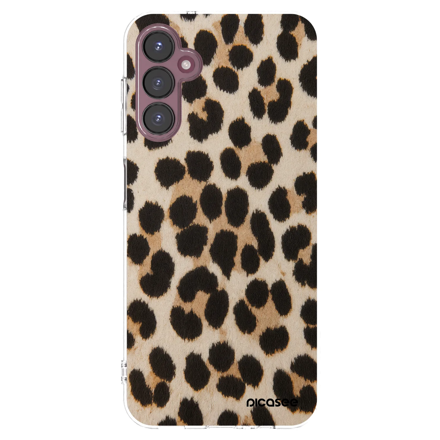 Picasee silikonový průhledný obal pro Samsung Galaxy A05s A057G - Brown Tiger
