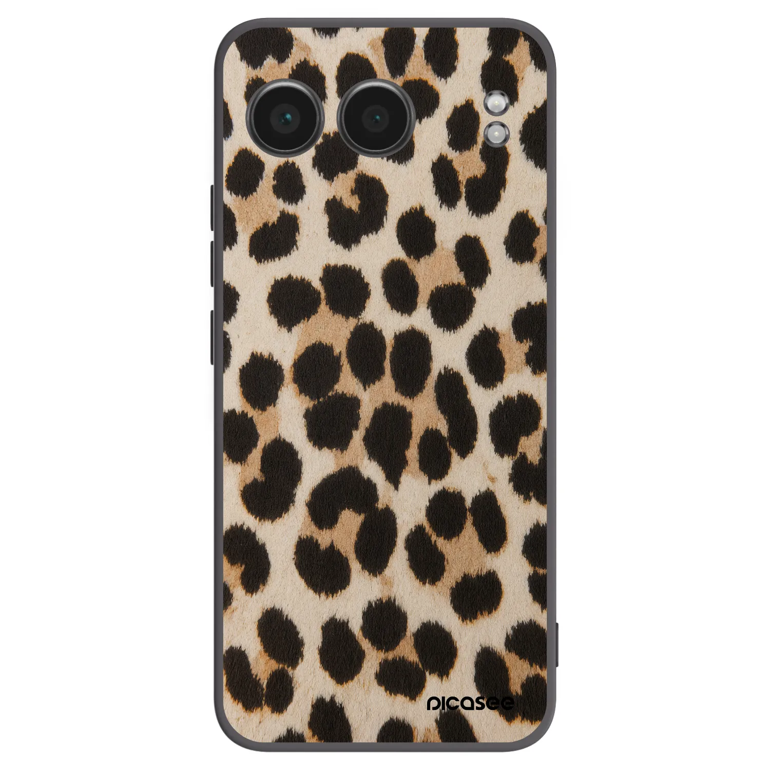 Picasee silikonový černý obal pro OnePlus Nord 4 - Brown Tiger