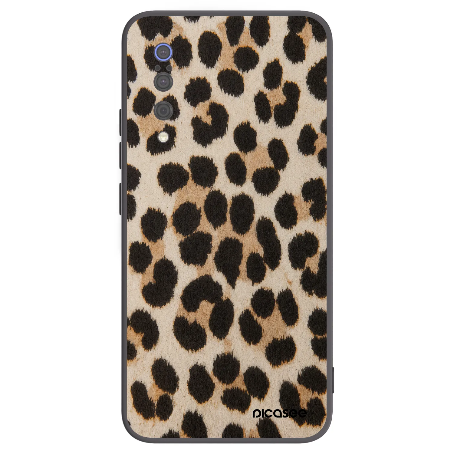 Picasee silikonový černý obal pro Xiaomi Mi 9 - Brown Tiger