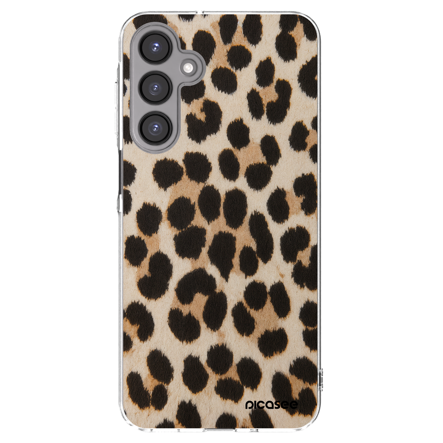 Picasee silikonový průhledný obal pro Samsung Galaxy A16 5G - Brown Tiger