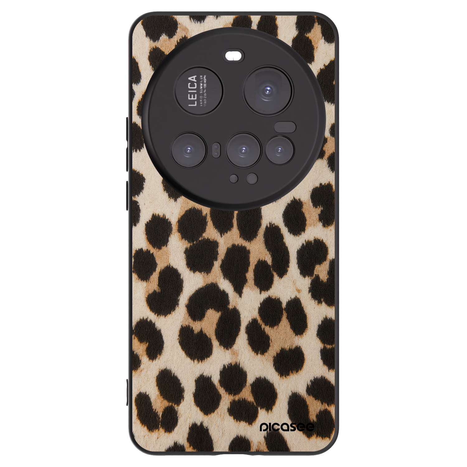Picasee silikonový černý obal pro Xiaomi 15 Ultra - Brown Tiger