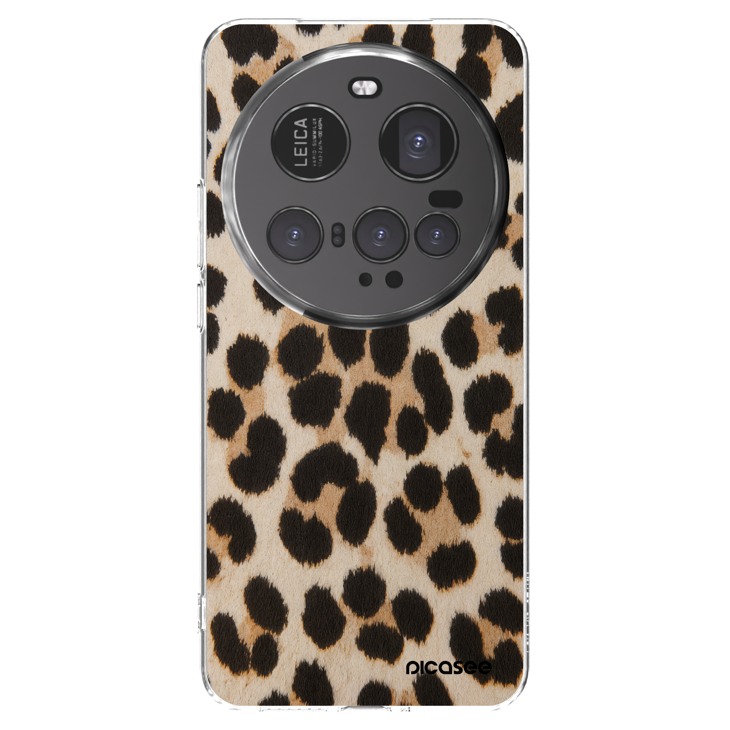 Picasee silikonový průhledný obal pro Xiaomi 15 Ultra - Brown Tiger