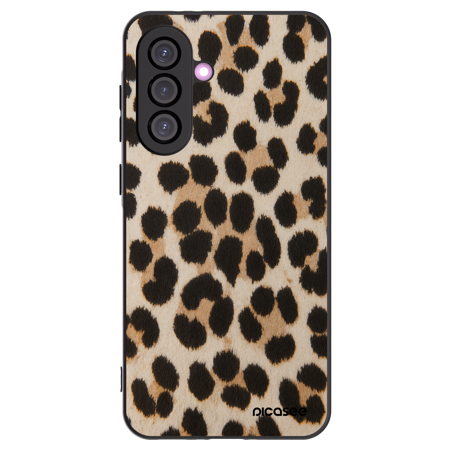 Picasee silikonový černý obal pro Samsung Galaxy A36 5G - Brown Tiger