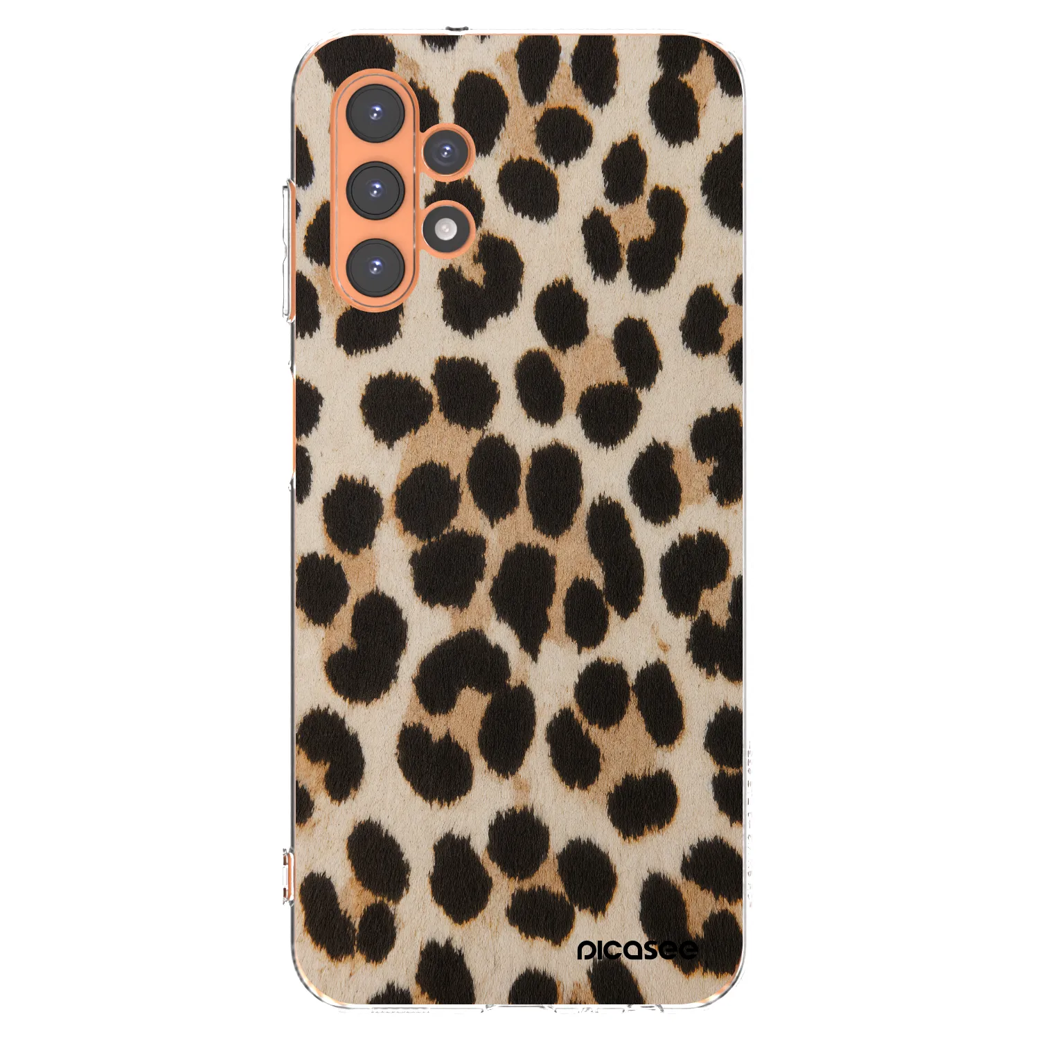 Picasee silikonový průhledný obal pro Samsung Galaxy A13 5G - Brown Tiger