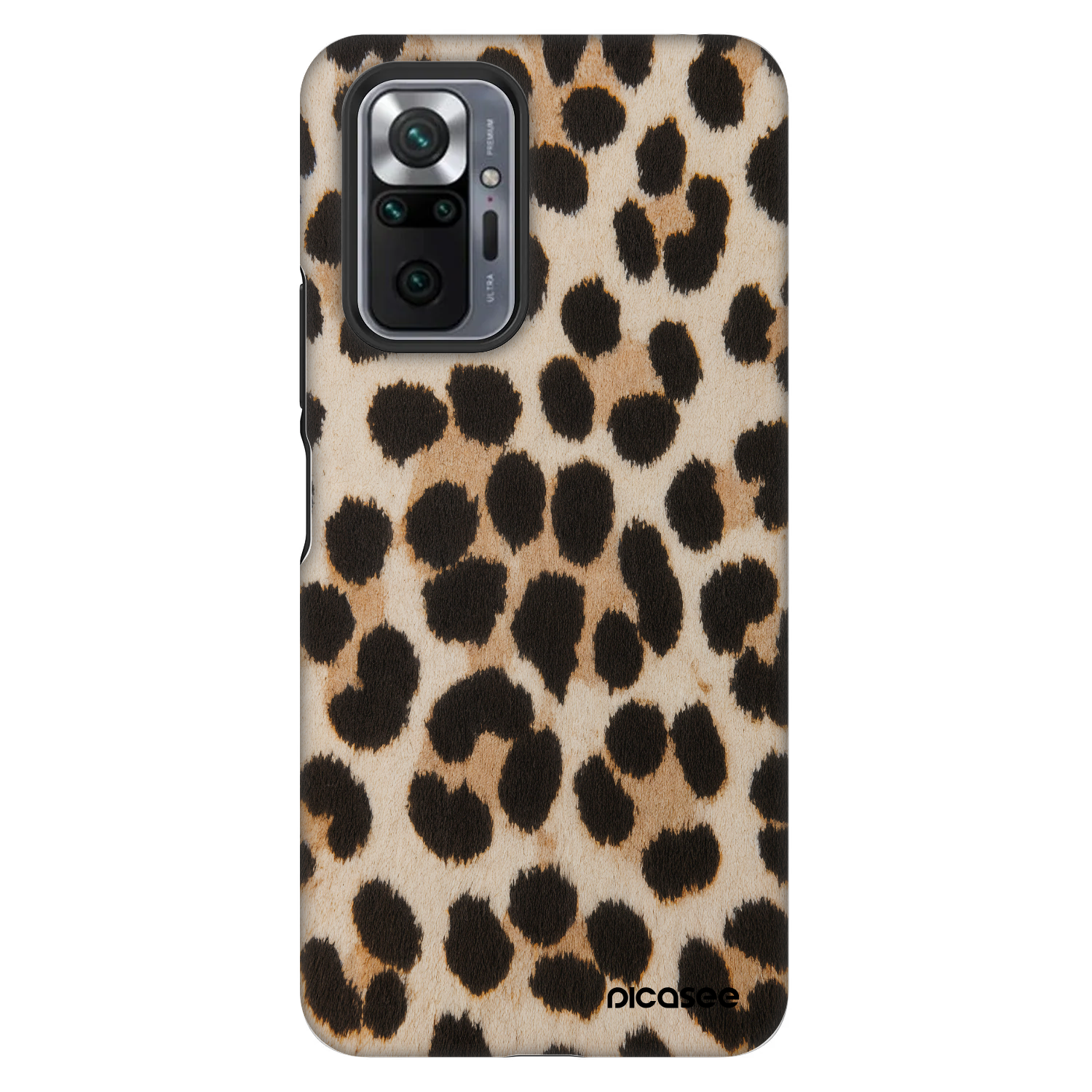 Picasee Fashion Case pro Xiaomi Redmi Note 10 Pro - Brown Tiger