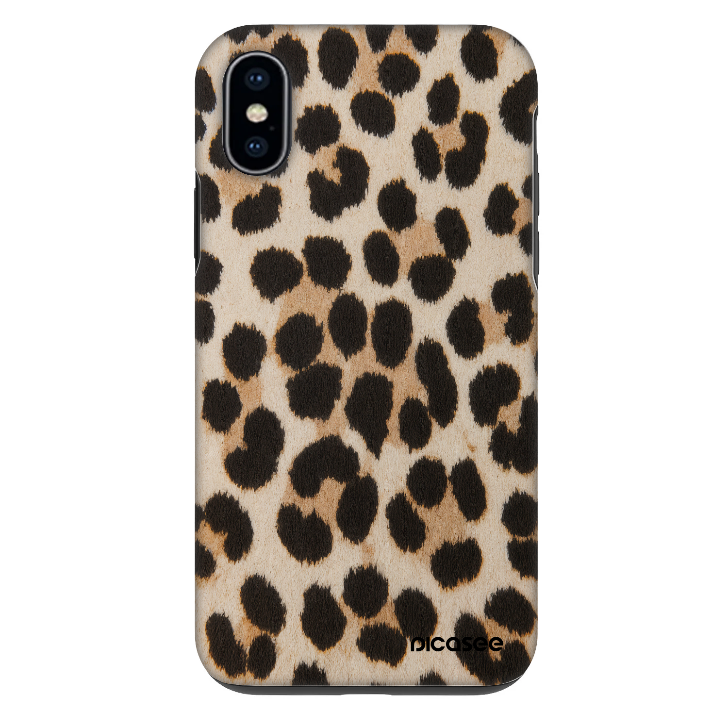 Picasee Fashion Case pro Apple iPhone X/XS - Brown Tiger