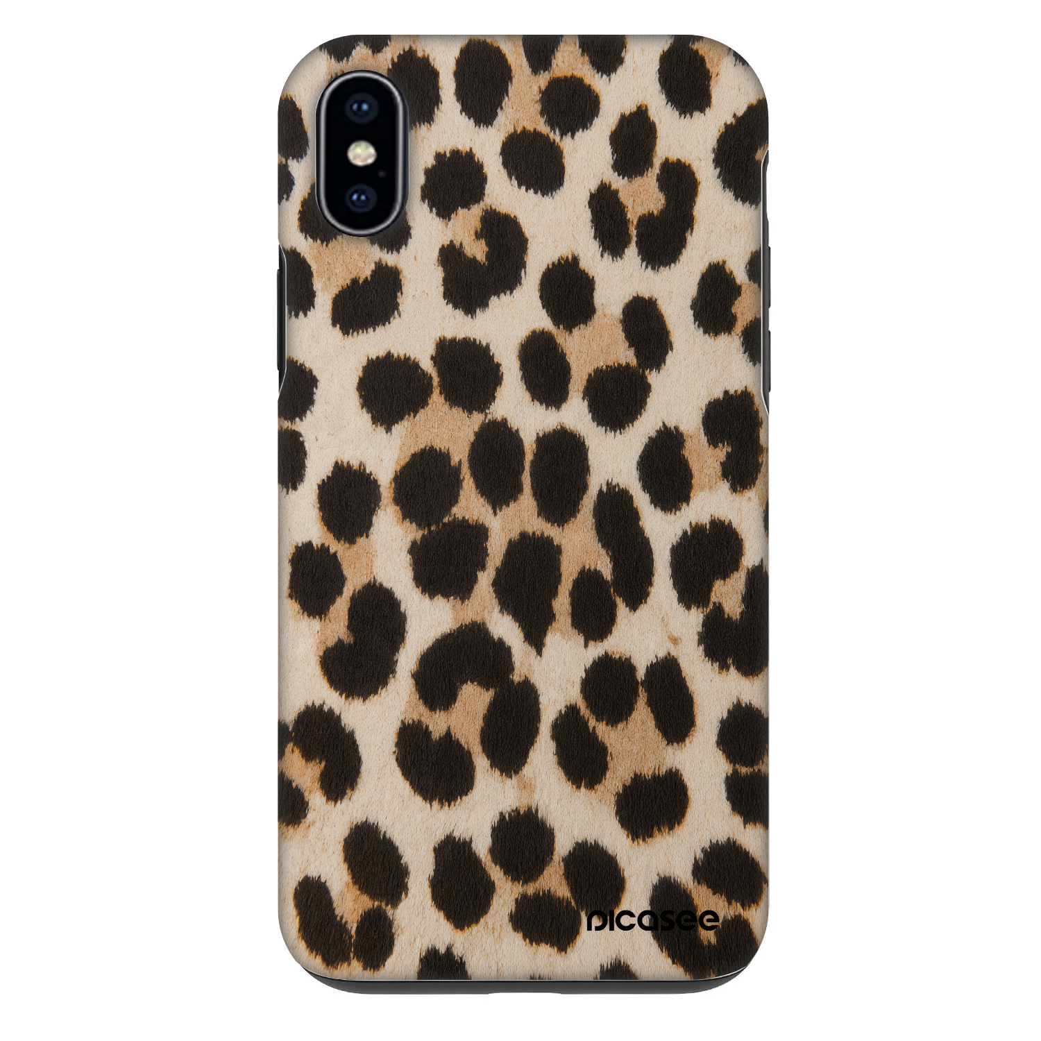 Picasee Fashion Case pro Apple iPhone XS Max - Brown Tiger