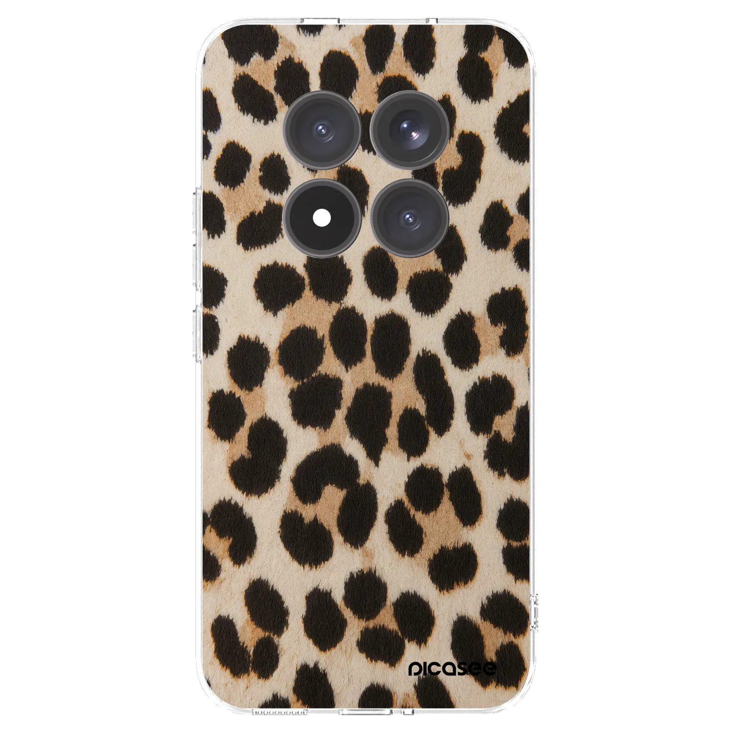Picasee silikonový průhledný obal pro Xiaomi Redmi Note 15 Pro+ - Brown Tiger