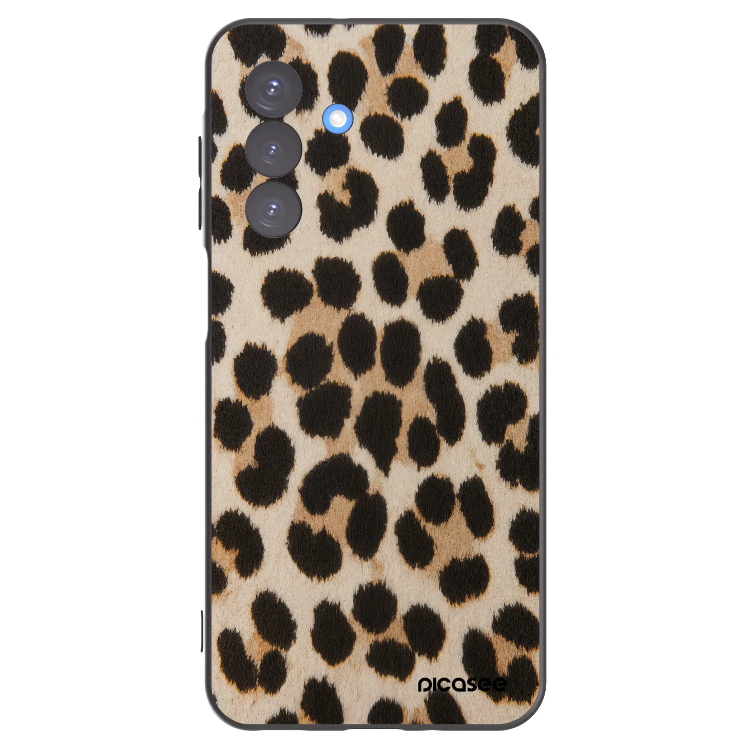 Picasee silikonový černý obal pro Samsung Galaxy A17 5G - Brown Tiger