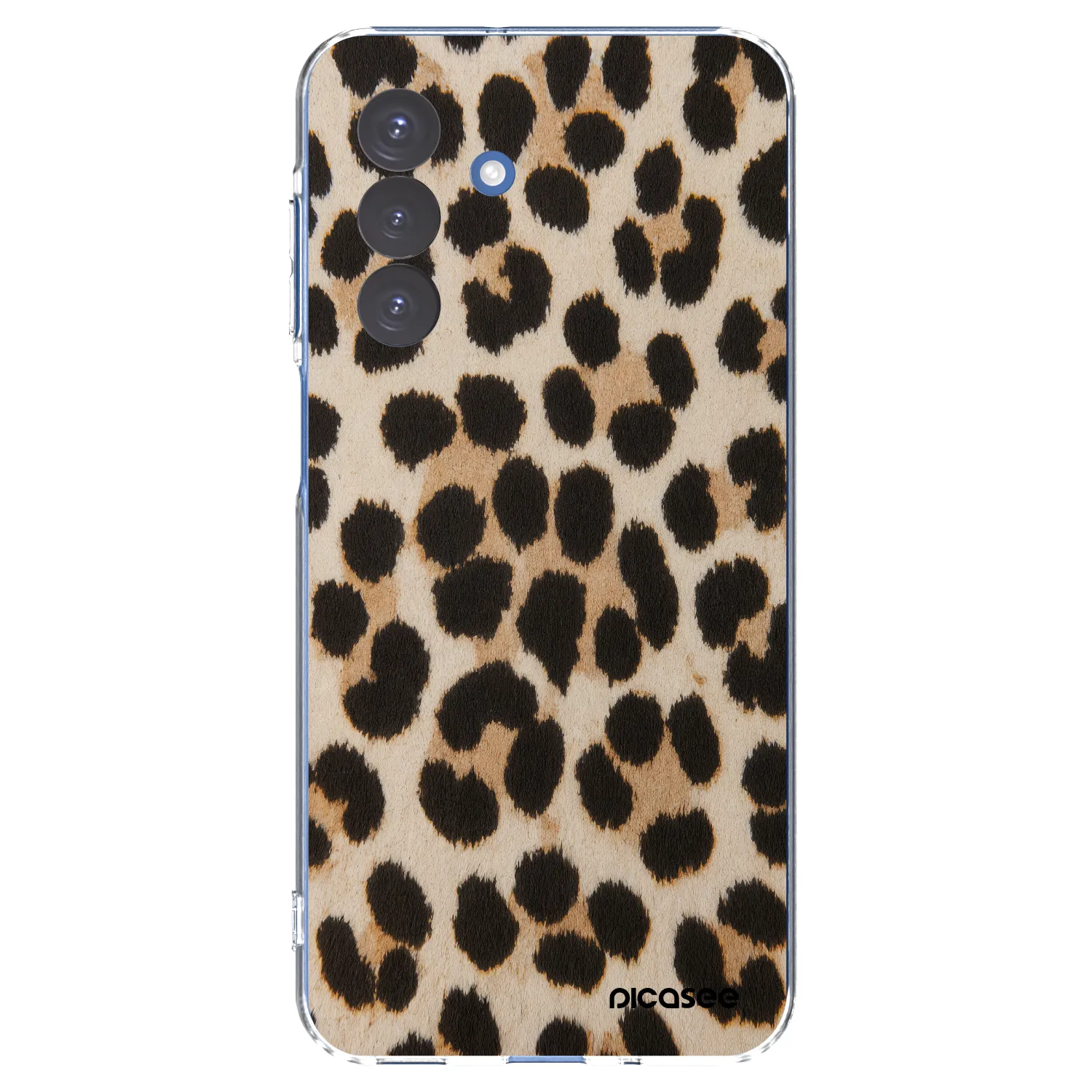 Picasee silikonový průhledný obal pro Samsung Galaxy A17 5G - Brown Tiger
