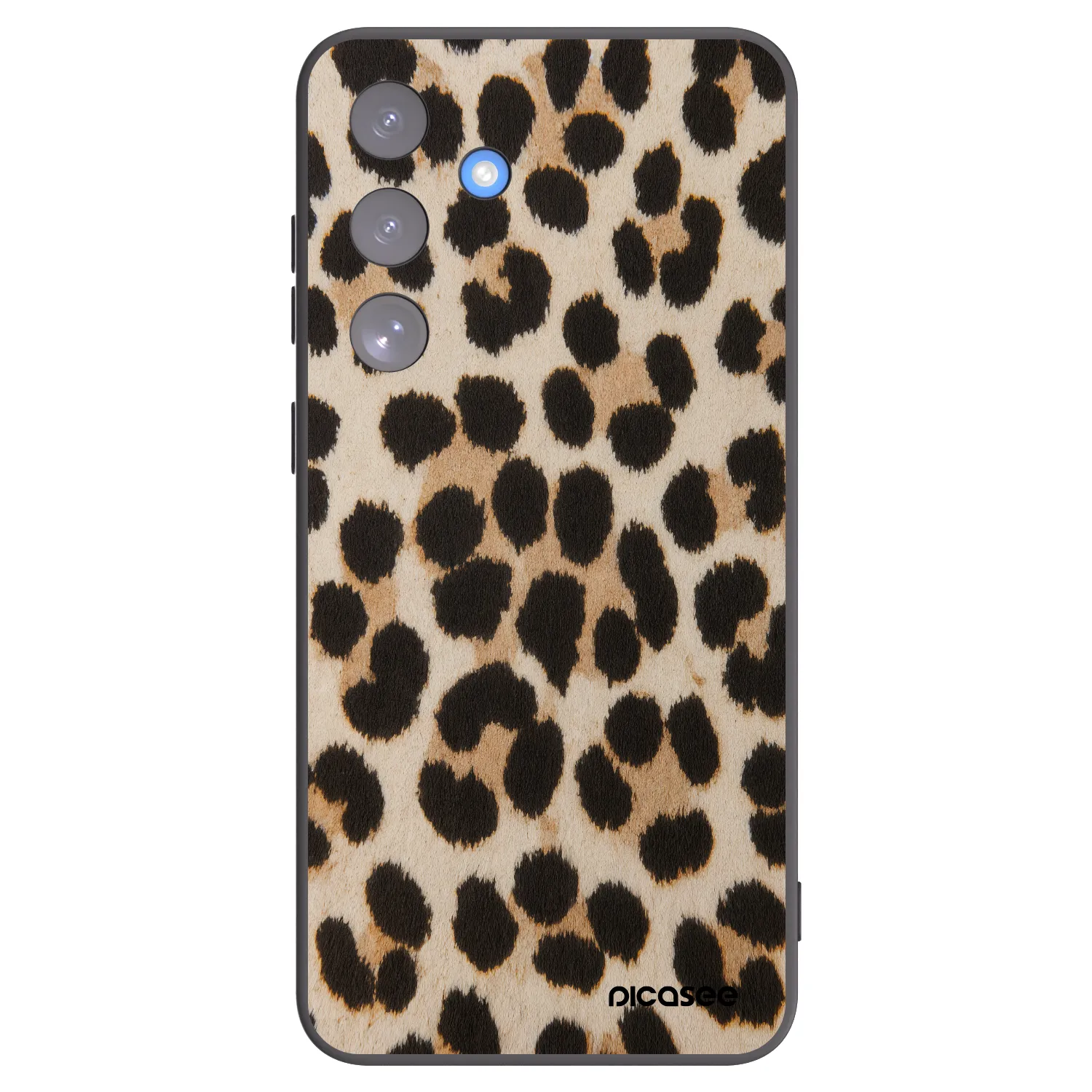 Picasee silikonový černý obal pro Samsung Galaxy S25 FE 5G - Brown Tiger