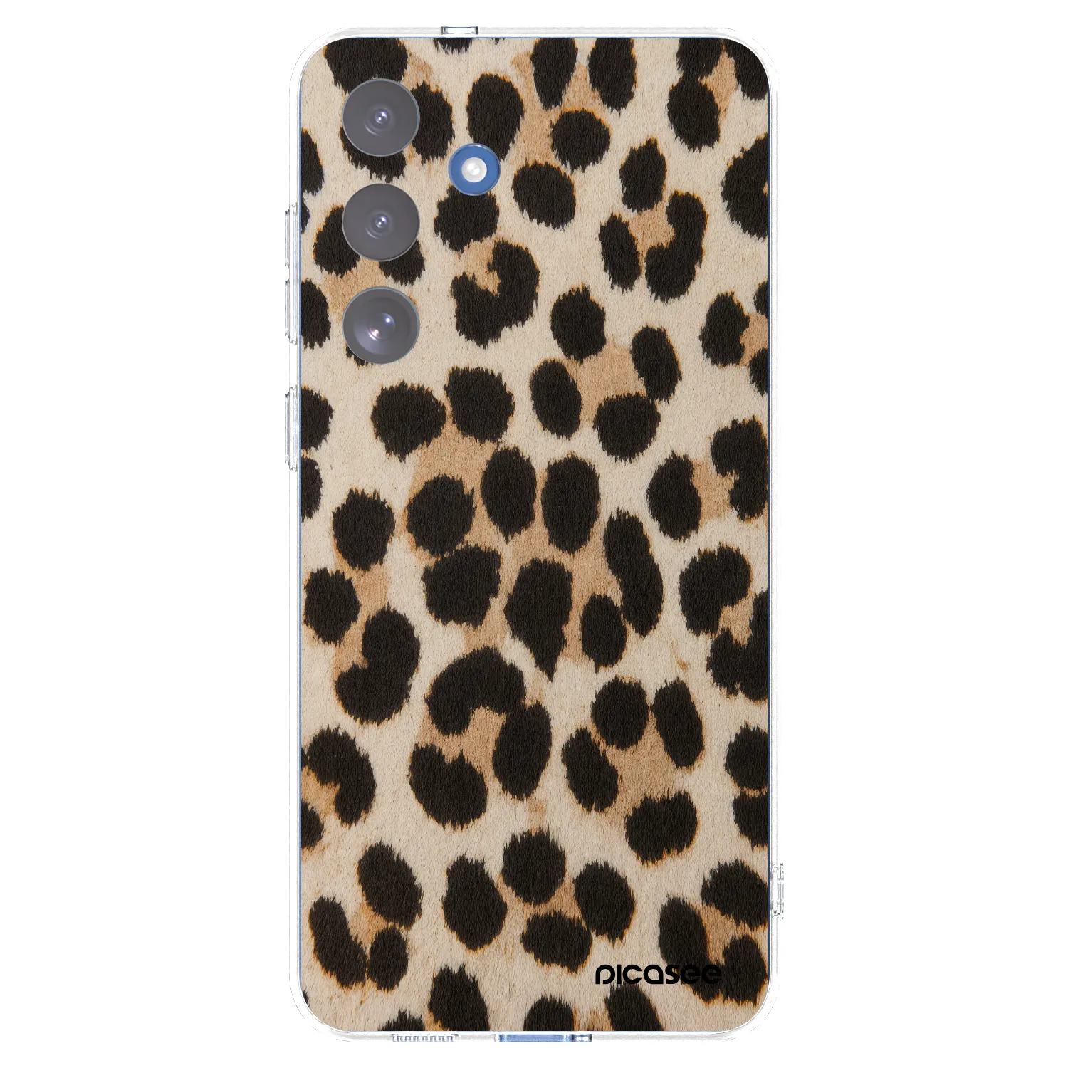 Picasee silikonový průhledný obal pro Samsung Galaxy S25 FE 5G - Brown Tiger