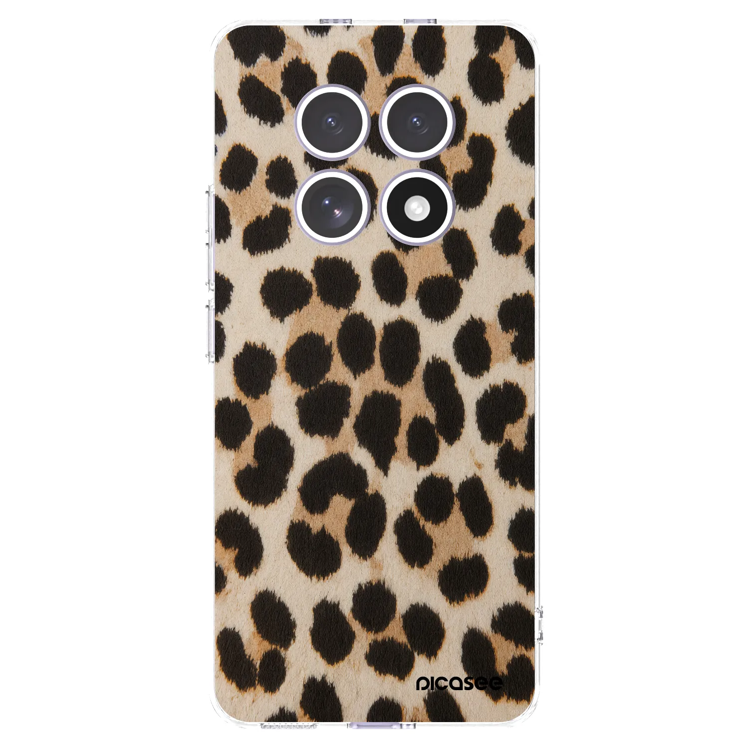 Picasee silikonový průhledný obal pro Xiaomi Redmi Note 15 - Brown Tiger