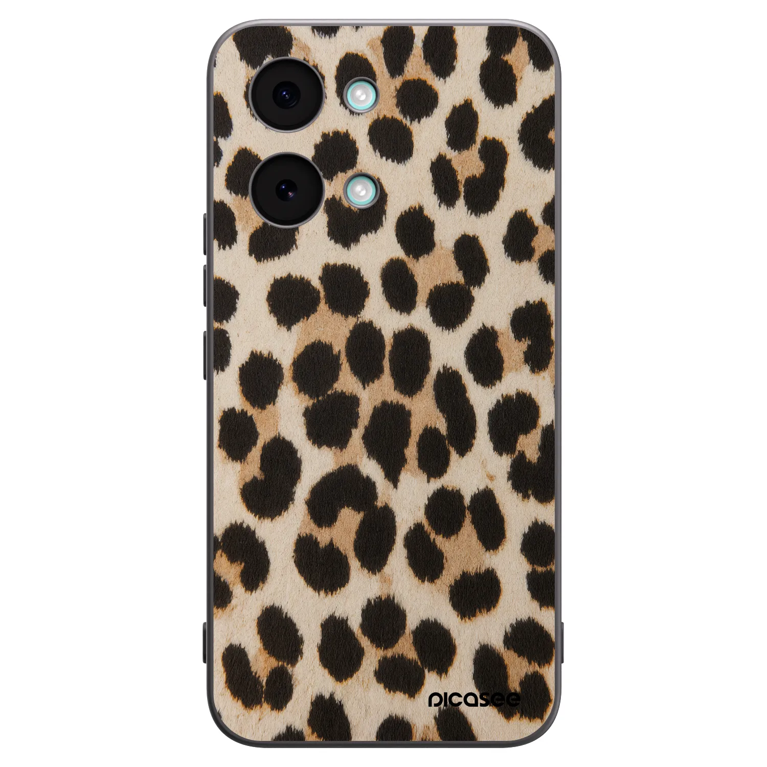 Picasee silikonový černý obal pro Xiaomi Poco X8 Pro Max - Brown Tiger