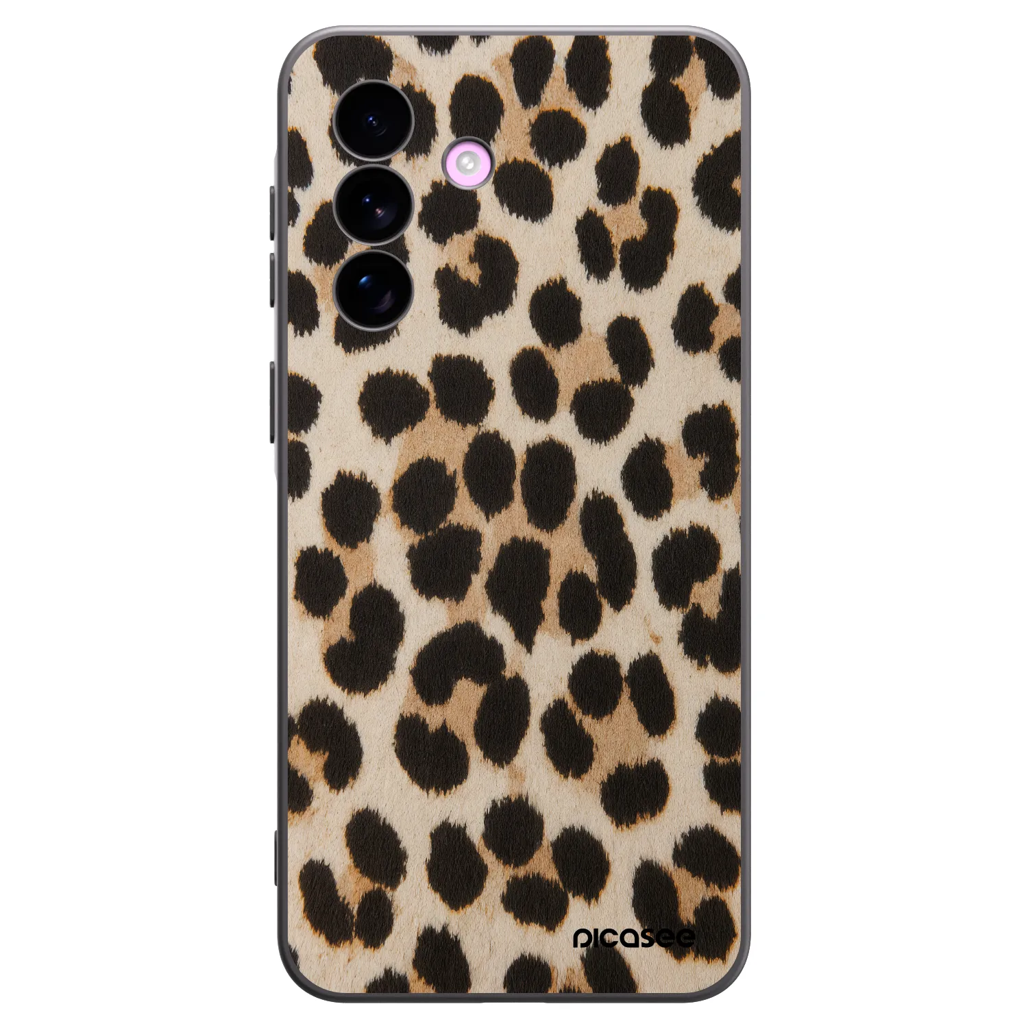 Picasee silikonový černý obal pro Samsung Galaxy A57 5G - Brown Tiger