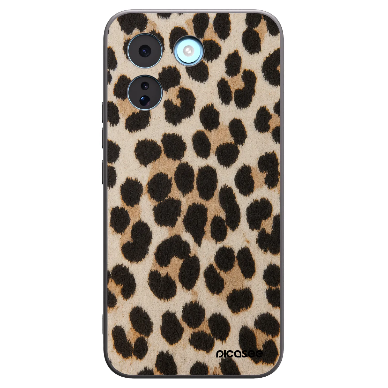 Picasee silikonový černý obal pro Xiaomi Redmi Note 17 Pro MAX 5G - Brown Tiger