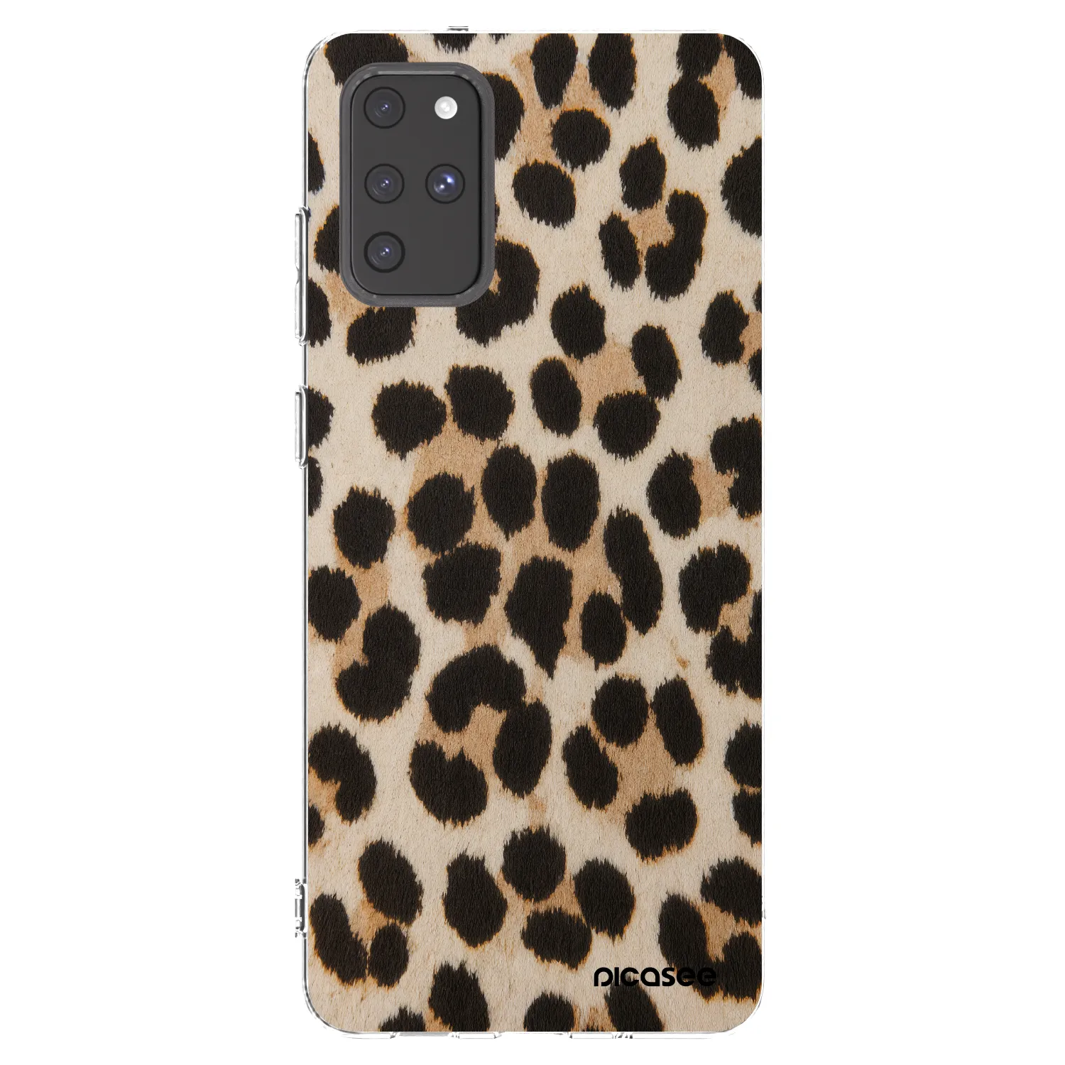 Picasee silikonový průhledný obal pro Samsung Galaxy S20+ G985F - Brown Tiger
