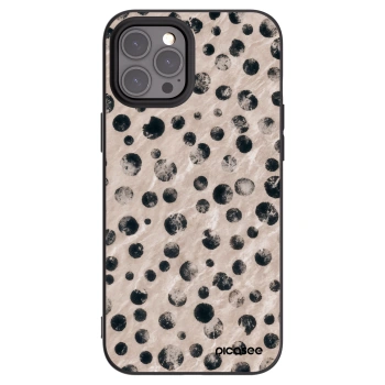 Picasee silikonový černý obal pro Apple iPhone 12 Pro Max - Inked