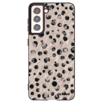 Picasee silikonový černý obal pro Samsung Galaxy S21 5G G991B - Inked