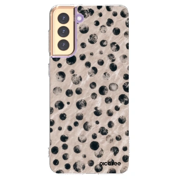 Picasee silikonový průhledný obal pro Samsung Galaxy S21+ 5G G996F - Inked